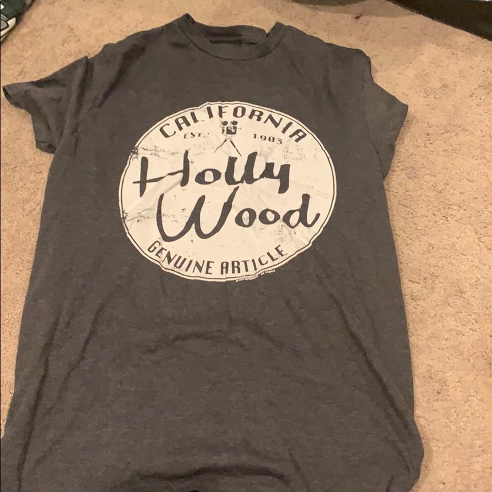Dark grey Hollywood t-shirt
